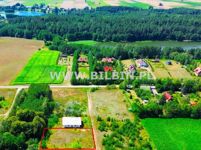 Działka z warunkami zabudowy nad jeziorem, 1132 m²