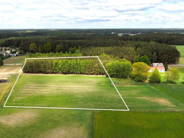 Do sprzedania działka 17 600 m² z lasem i warunkami zabudowy