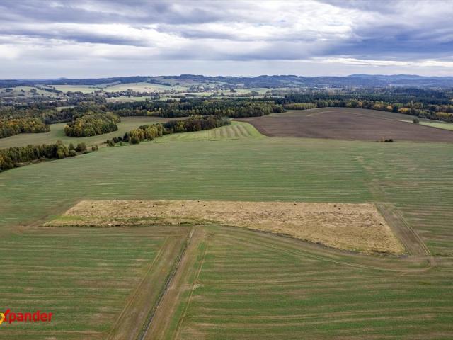 Działka z widokiem na Góry Izerskie i Karkonosze