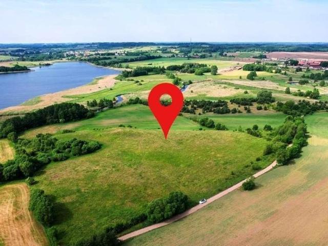 Działka z widokiem na jezioro Haleckie, 3000 m², media