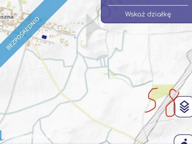 Działka z widokiem na Ślężę blisko S8