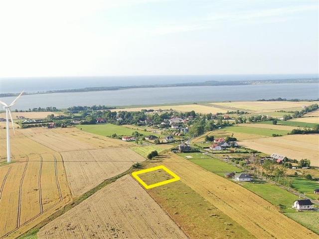 Działka z widokiem na morze, 1500 m², media w pobliżu