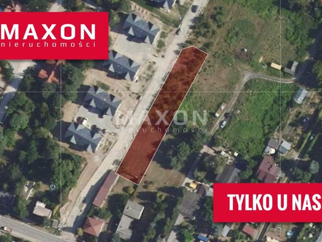 Działka 1415 m² pod dom i usługi, blisko Warszawy