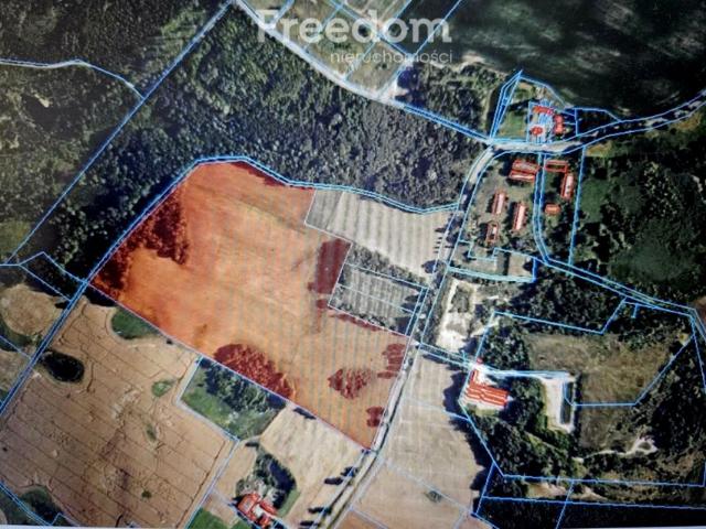 Działka 142 000 m², Siemki