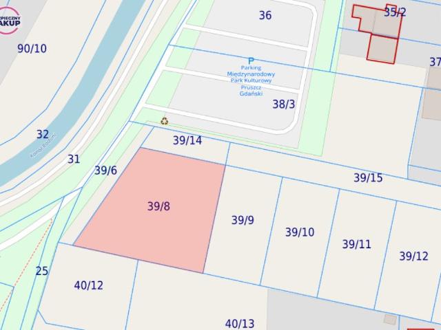 Zapraszam do zakupu działki 1439 m² w centrum Pruszcza Gdańskiego