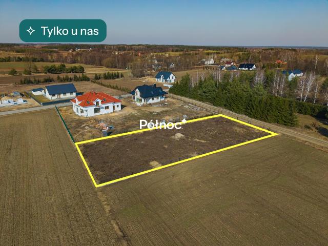 Działka 1476 m² z pozwoleniem na dom w Nowym Cydzynie