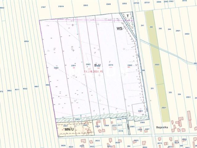 Działka 149 408 m², Bagatelka