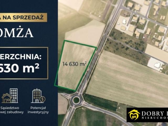 Działka 14 630 m², Łomża
