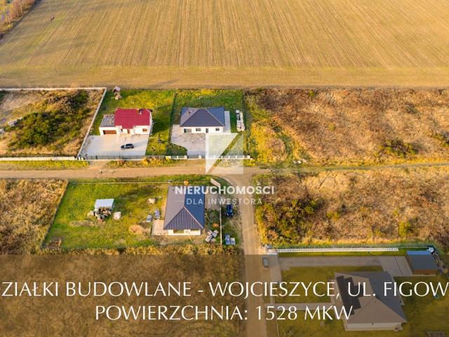 Działka 1528 m² z mediami i MPZP w Wojcieszycach