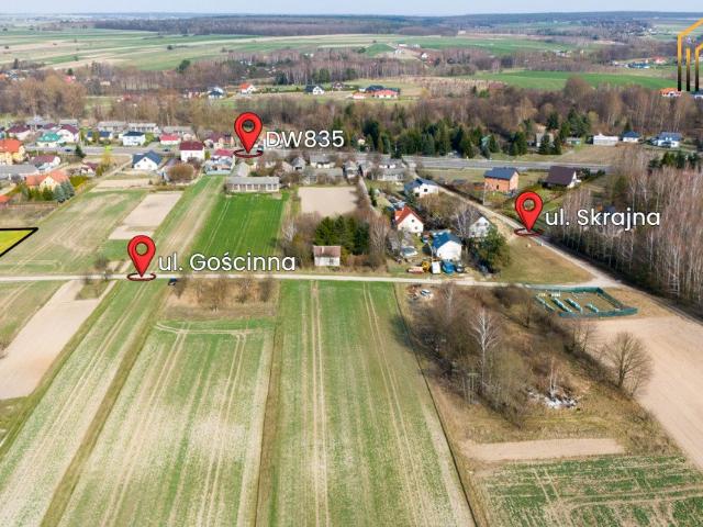 Działka 1532 m² w Głuszczyźnie z mediami zapraszam