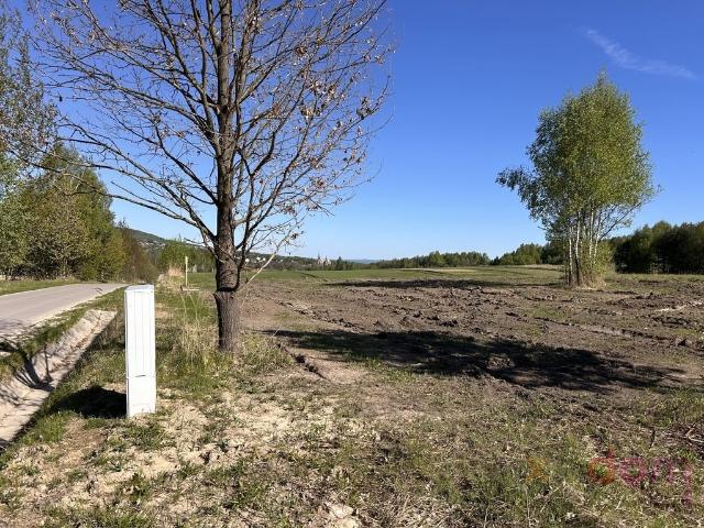 Działka 1542m² pod zabudowę z prądem, dojazd asfaltowy