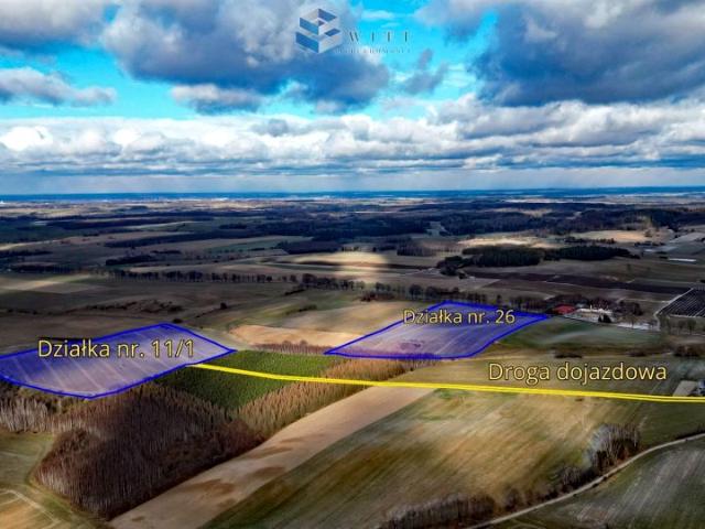 Działka 154 000 m², Pietrzwałd