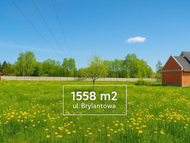 Działka z pozwoleniem na bliźniak w Łodzi – 1558 m2