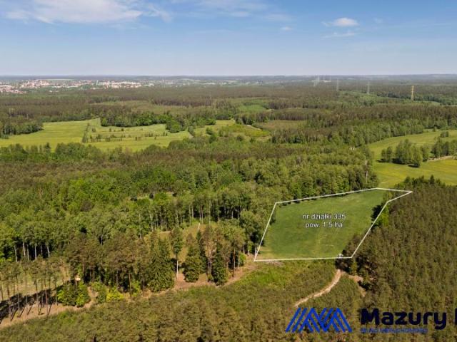 Działka 15 000 m², Szczytno