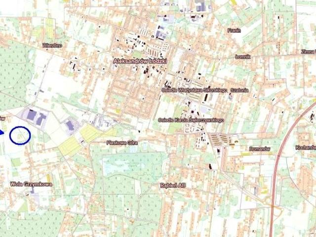 Działka 15 191 m², Wola Grzymkowa