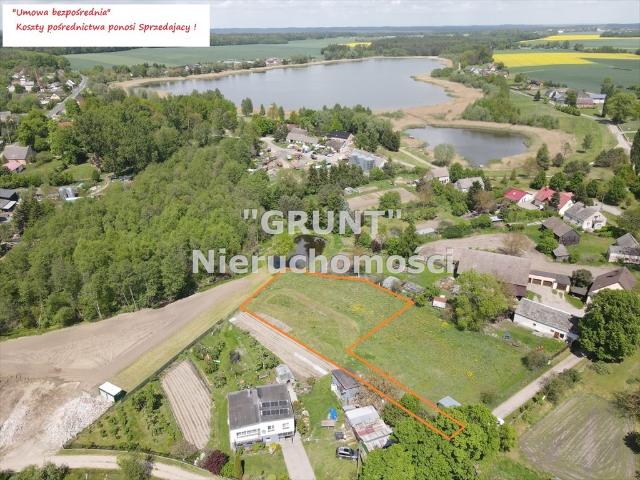 Działka 1660 m² nad jeziorem w Pniewie – idealna pod zabudowę