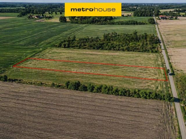 Działka 1700 m² z mediami, spokojna okolica, Piaski