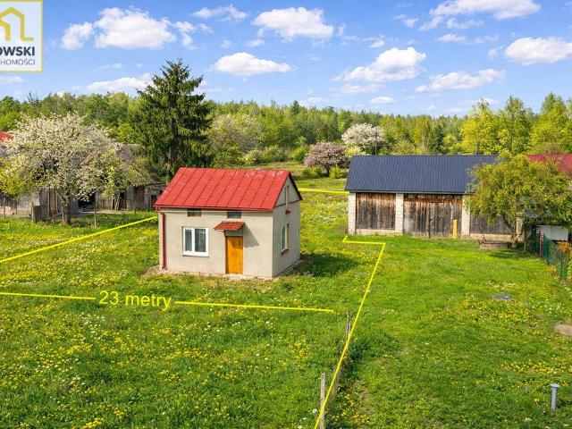 Działka 1804 m² z domkiem, rekreacja i zabudowa polecam