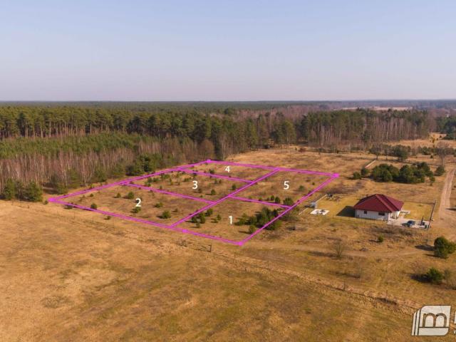Działka 1893 m2 z planem zabudowy w Miękowie