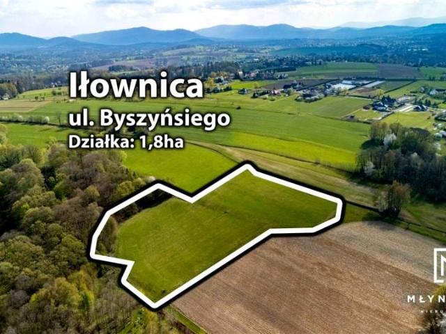 Działka 18 000 m², Iłownica