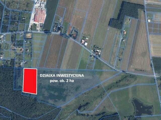 Działka 19 935 m², Charzyno