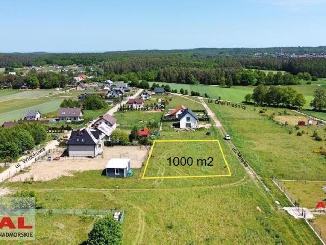 Działka 1000 m² w spokojnej okolicy, blisko natury