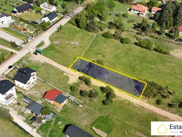 Działka 1000 m² z mediami, MPZP, spokojna okolica