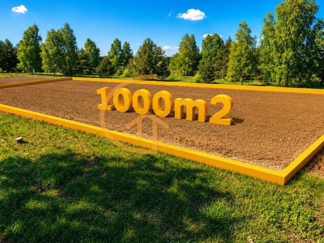 Działka 1000 m² z mediami i warunkami zabudowy