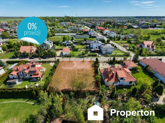 Działka 1000 m² pod dom w spokojnej okolicy z mediami