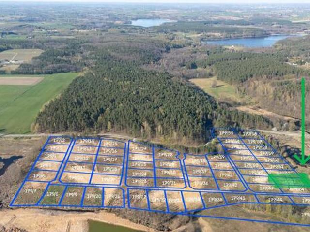 Działka 1000m2 pod lasem | Uzbrojona | MPZP | Stawy rybne