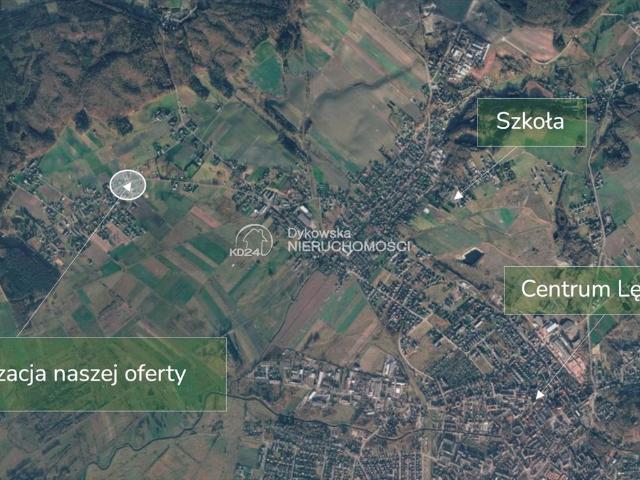 Działka 1022 m² z pozwoleniem na dom w Borówkach
