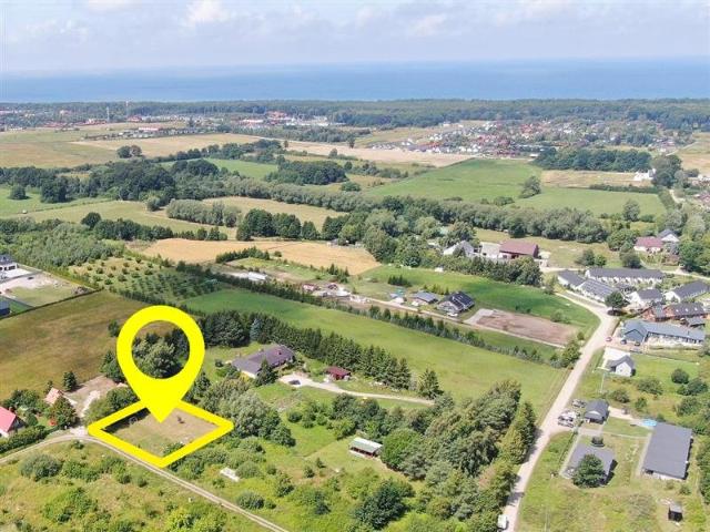 Działka 1024 m² pod dom lub inwestycję nad morzem