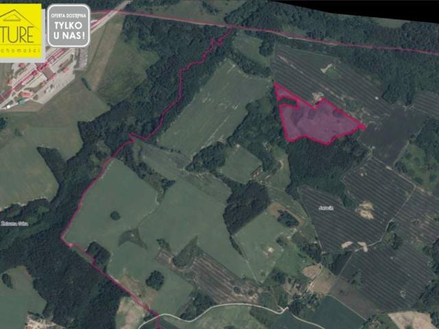 Działka 107 340 m², Żelazna Góra