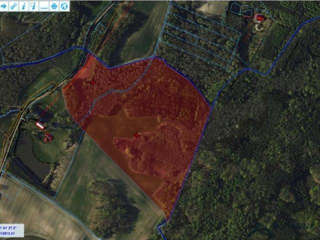 Działka 104 632 m², Gutowo