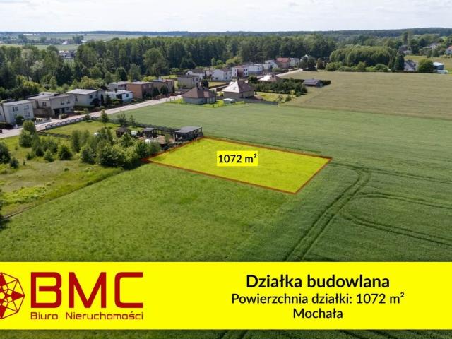 Działka 1072 m² w Mochała – idealna pod dom lub inwestycję
