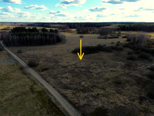 Działka 10 007 m², Jedwabno