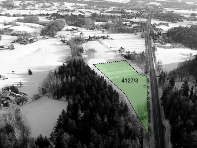 Działka 10 013 m², Moszczenica