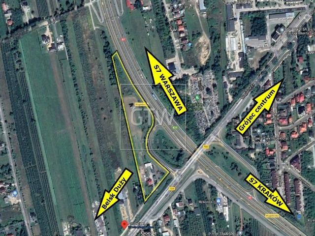 Działka 10 140 m² z domami i infrastrukturą w Worówze