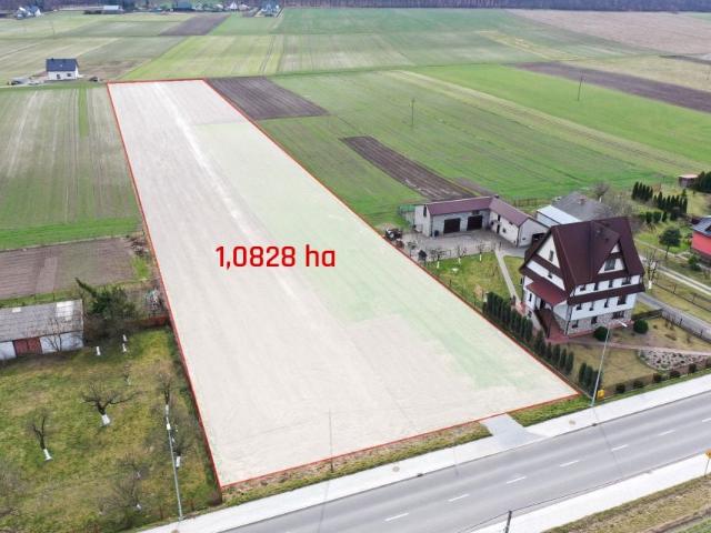 Działka 10 828 m², Zaborze