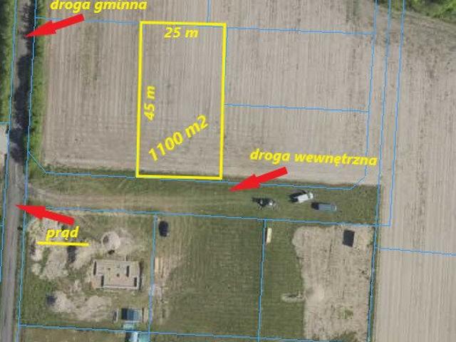 Działka 1100 m² z WZ pod dom w spokojnej okolicy