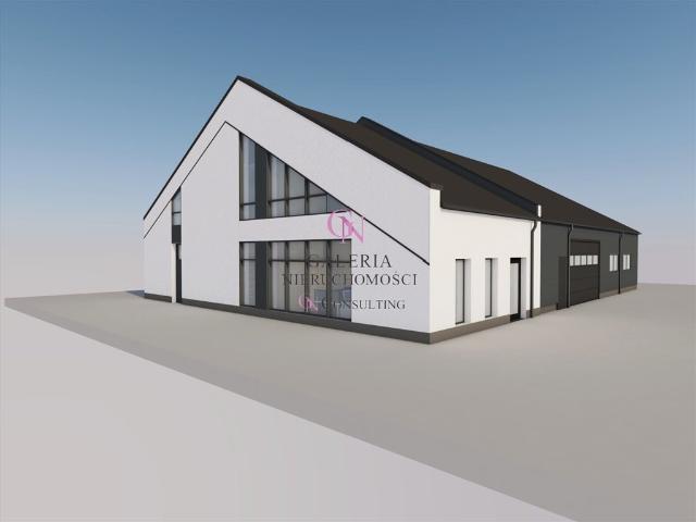 Działka 1159m² z pozwoleniem na budowę usługową