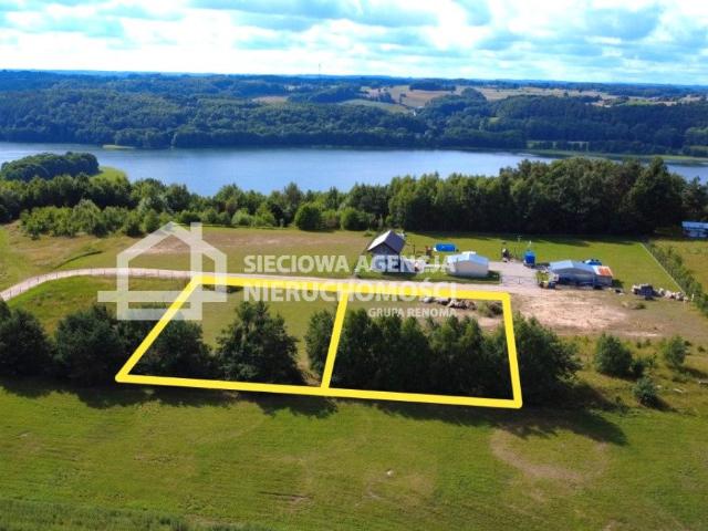 Polecam działkę 1162 m² pod dom w Ramleje, blisko jeziora