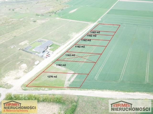Działka 1162 m² z warunkami zabudowy i pięknym widokiem