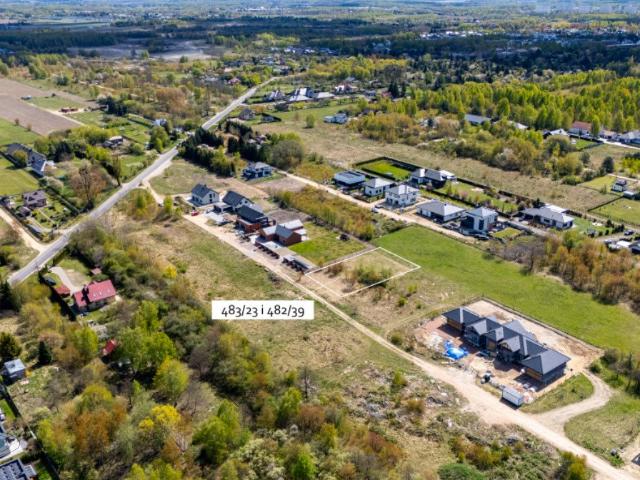 Działka 1199 m² w nowoczesnej okolicy z pięknymi zachodami