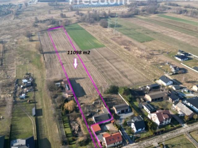 Działka 11 098 m², Bełchatów