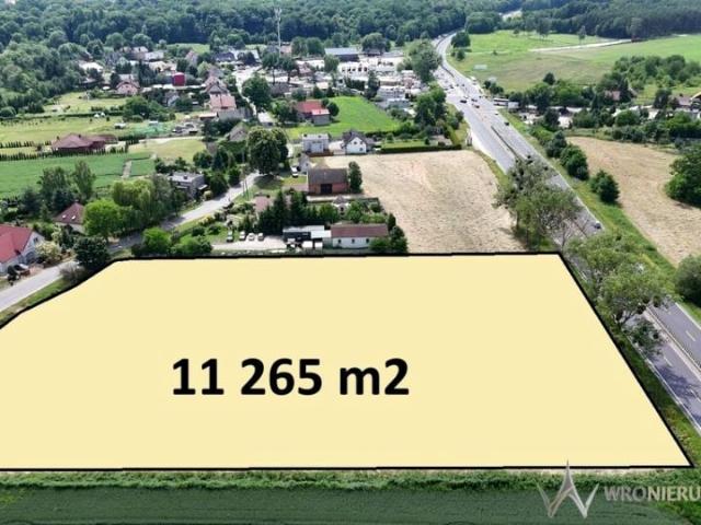 Działka 11 265 m², Borowa