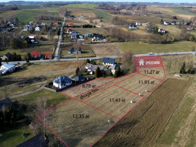Działka 11,43 m², Wola Zgłobieńska