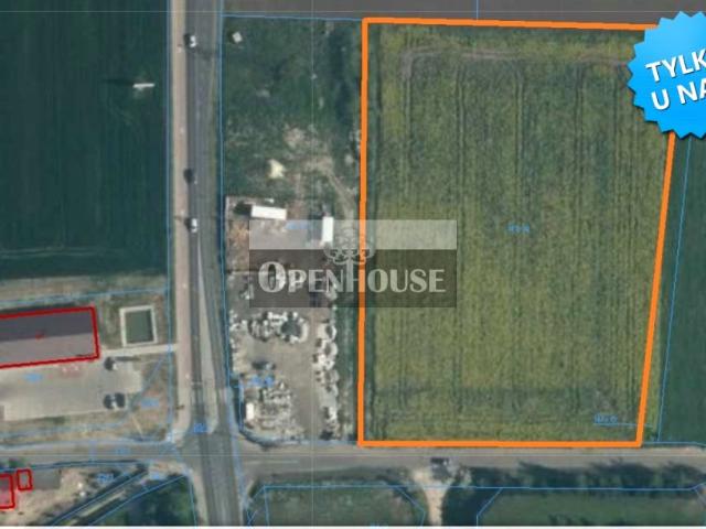 Działka 11 529 m², Głogów