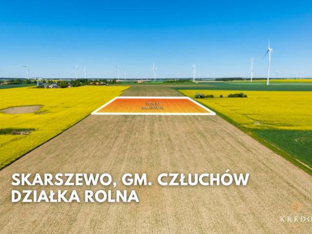 Działka 11 600 m², Skarszewo