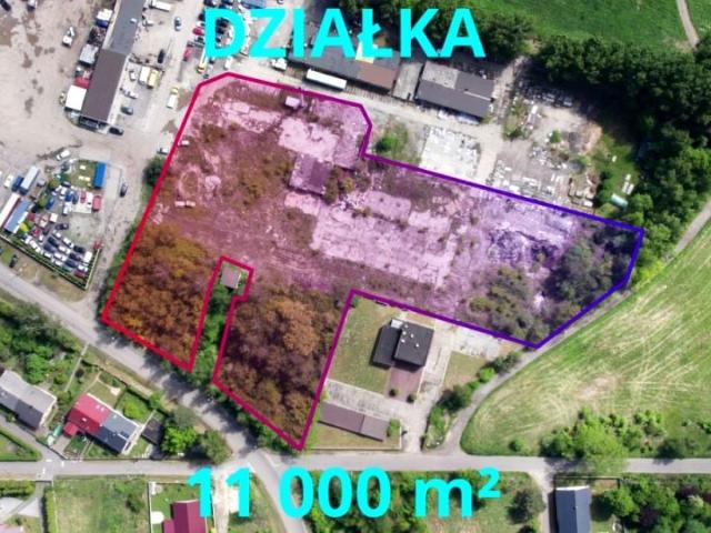 Działka 11 782 m², Jaworzno